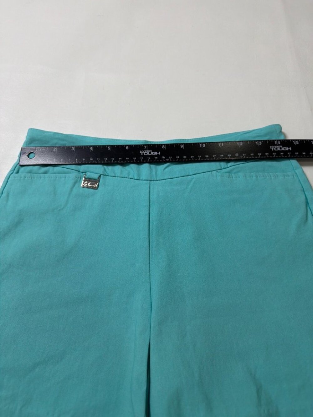Lulu-B Bangladine Scallop Edge Pull On Beach Shorts - Picture 6 of 9